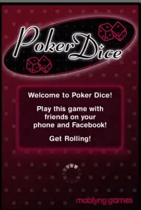 Poker Dice Online Screen Shot 0