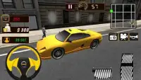 Super Taxi Parking Driver 3D Screen Shot 2