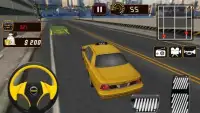Super Taxi Parking Driver 3D Screen Shot 1