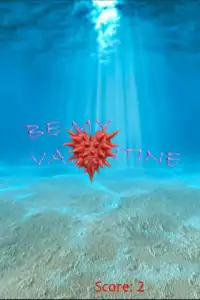 Valentines Aqua Bubbles Screen Shot 2