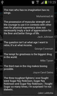 Boxing Quotes Screen Shot 3