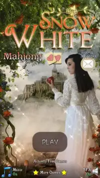 Hidden Mahjong: Snow White Screen Shot 3
