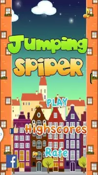 Spider Jump for Kids Screen Shot 1