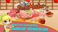 YoYo SuShi Shop-Cooking Sushi Screen Shot 3
