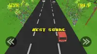 Blocky Cars: Smashy Road Screen Shot 4