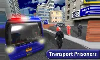 City Police Prisoner Bus 2016 Screen Shot 0