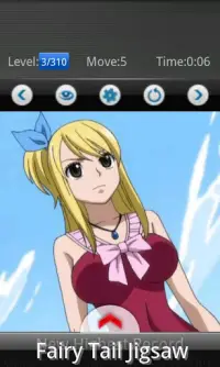 Fairy tail puzzle Screen Shot 2
