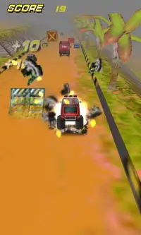 Racing Car monster truck 3D Screen Shot 5