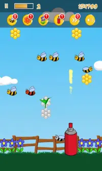 Bees Invasion Screen Shot 2