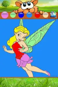 Coloring Fairy Screen Shot 1
