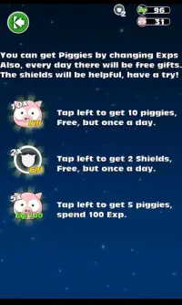 Piggies & Birds Space Screen Shot 0
