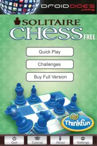 Solitaire Chess Free Screen Shot 2