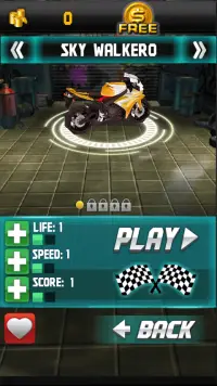 Speed ​​Moto Racing 3D Screen Shot 2