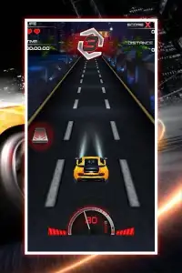 Speed City Night Car 3D Screen Shot 4