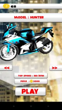 City Moto Racer Screen Shot 4