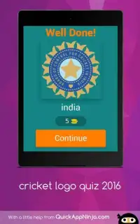 Cricket Quiz logo Screen Shot 12
