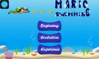 Swimming Mario Screen Shot 2