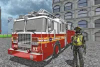 City Fire Fighter Truck Screen Shot 8