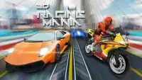 3D Racing Mania Screen Shot 9