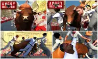 Angry Bull Run 3D simulator Screen Shot 1