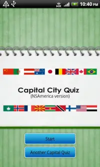 Capital City Quiz NS America Screen Shot 1