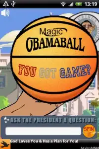 Magic Obama Ball Screen Shot 0