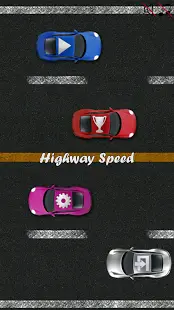 Speed Race & G-sensor Game Screen Shot 1