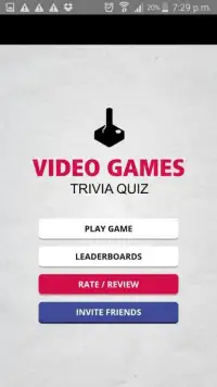 Video Games Trivia Screen Shot 6