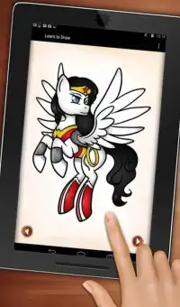 My Superheroes Pony Drawings Screen Shot 2