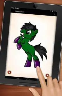 My Superheroes Pony Drawings Screen Shot 1