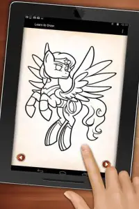 My Superheroes Pony Drawings Screen Shot 0