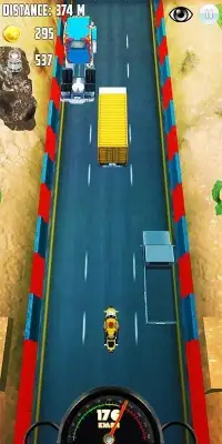 Subway Racing Moto Screen Shot 1