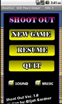 ShootOut Version 1.0 Screen Shot 2