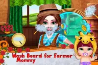 Farmer Mommy Shave Beard Salon Screen Shot 1