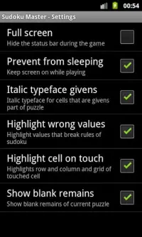 Sudoku Master free Screen Shot 1
