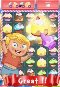 Cake Crush Town Puzzle Blast Screen Shot 3