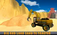 Sand Excavator Tractor Sim Screen Shot 6