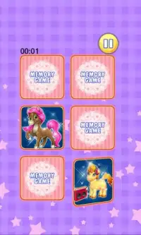 Pony Memory Game Screen Shot 6