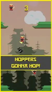 Hop Hop Ninja! Screen Shot 2