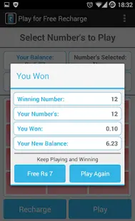 Play for Free Recharge Screen Shot 3