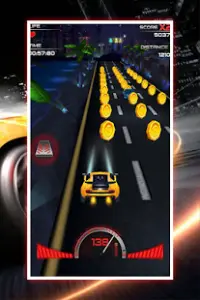 Speed City Night Car 3D Screen Shot 5