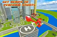 simulator helikopter: stunts Screen Shot 3