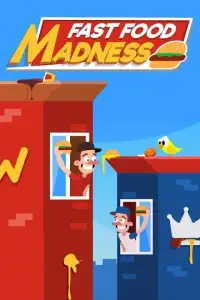 Fast Food Madness - Burger War Screen Shot 8