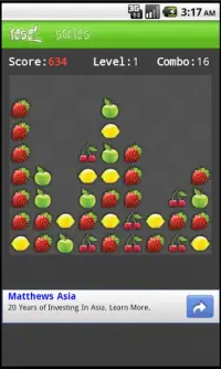 Fruit Pop Free Version Screen Shot 1