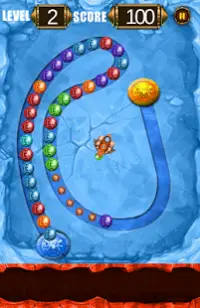 Bubble Marbles Shooter Puzzle Screen Shot 1