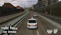 Traffic Police Car Driving 3D Screen Shot 2