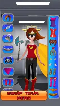 Wonder Girl! - Superhero Maker Screen Shot 1