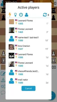 Chess4Friends - play online Screen Shot 8