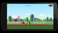 Mario Rabbit Run Screen Shot 1