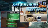 3D Car Simulator: Fast Speed Screen Shot 2